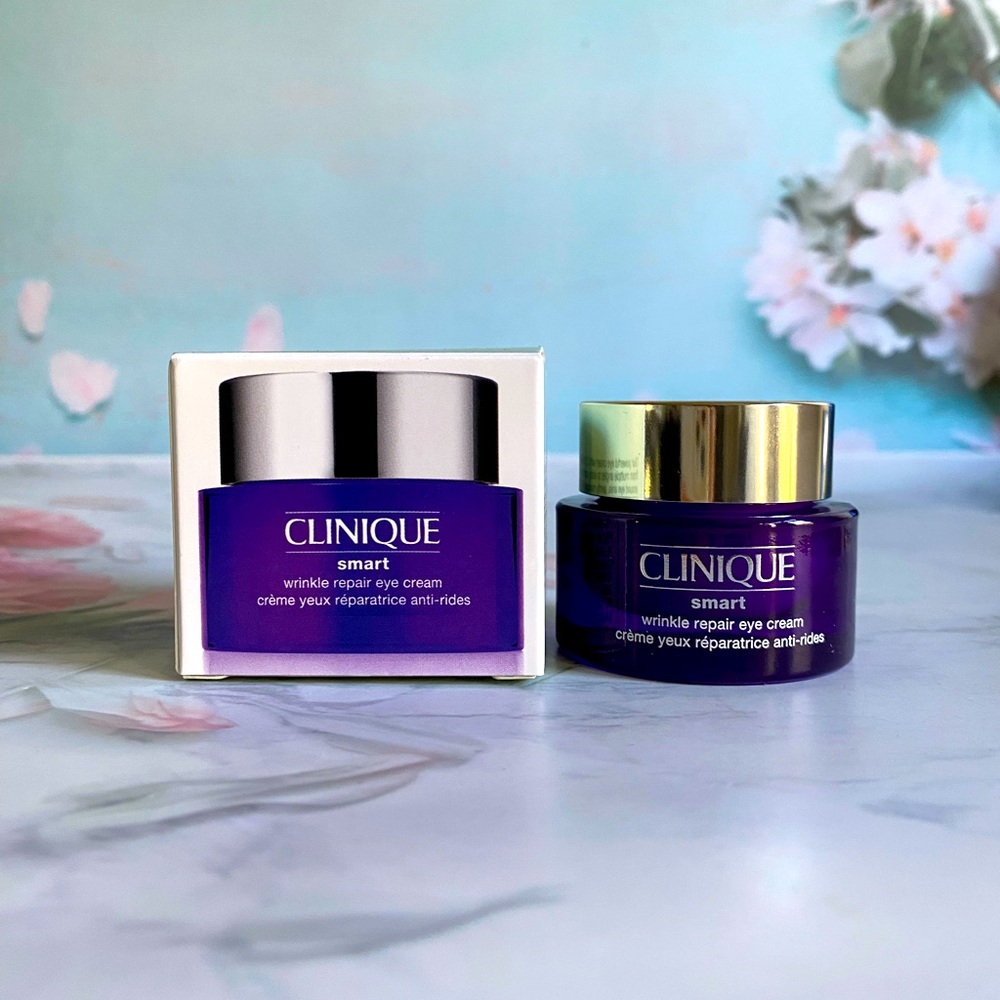 Clinique Smart Wrinkle Repair Eye Cream, New Packaging, 0.5 oz/15 ml NIB